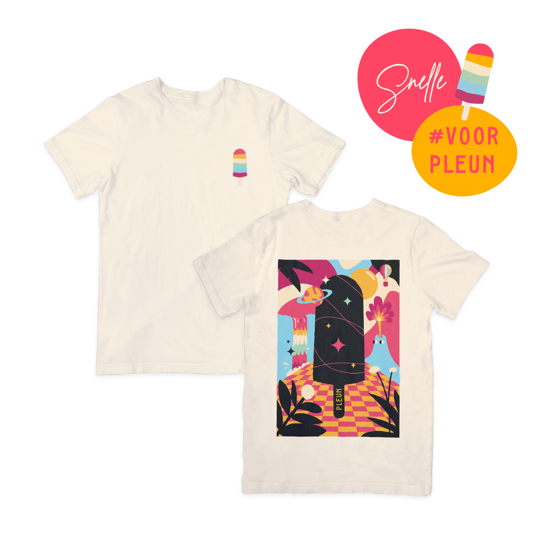 Het Snelle x Pleun T-shirt